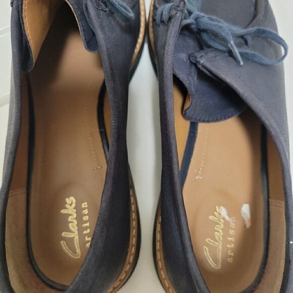 Clark’s Blue Nubuck ! Loafers/Boat Shoes size 9,5 - Picture 5 of 7